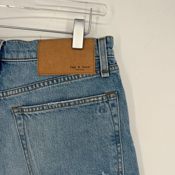 Rag & Bone Shorts Womens 29 Denim Jean Shorts Classic Cut Off - Picture 3 of 7